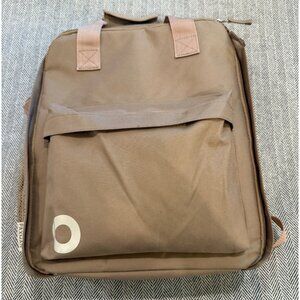 Paxman Tan Insulated Backpack With Padded Straps & Outer Pocket